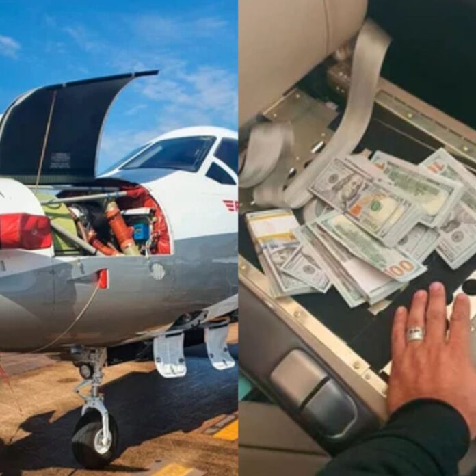 dolares avião