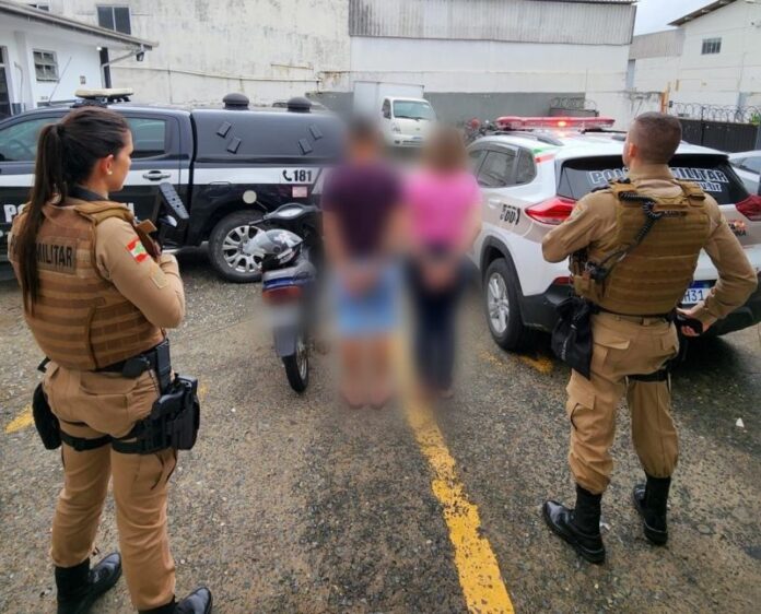 casal preso