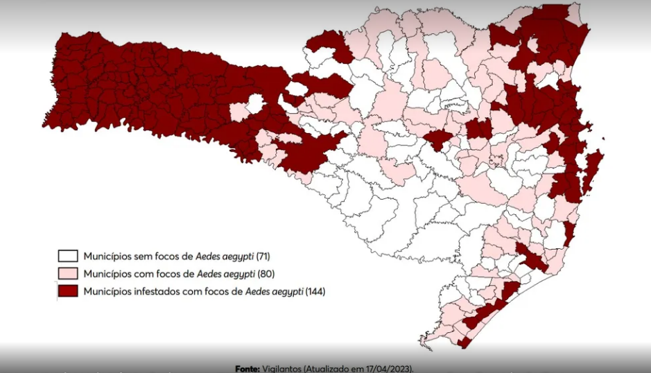mapA DENGUE