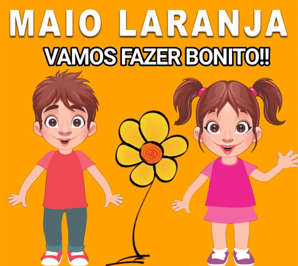 IMAGEM MAIO LARANJA MÊS DE COMBATE AO ABUSO E EXPLORAÇÃO SEXUAL DE CRIANÇAS E ADOLESCENTES - 02.05.2022