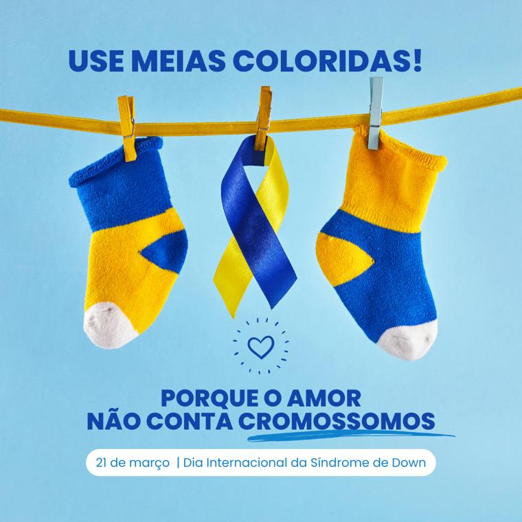 meias coloridas