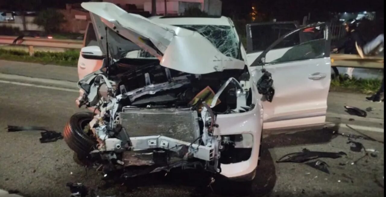 acidente de carro em barra velha domingo