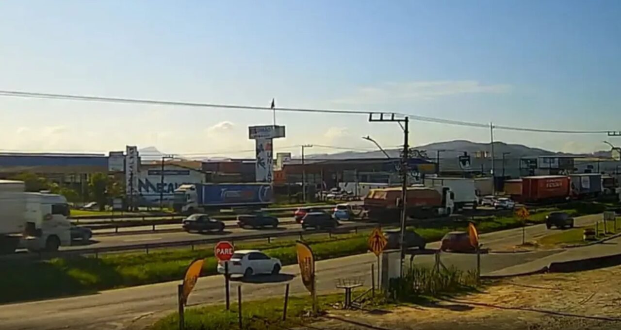 Atropelamento em Piçarras na BR