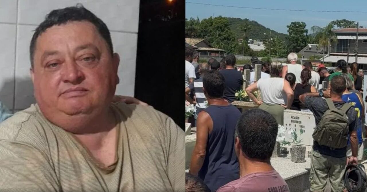 Pescador foi enterrado