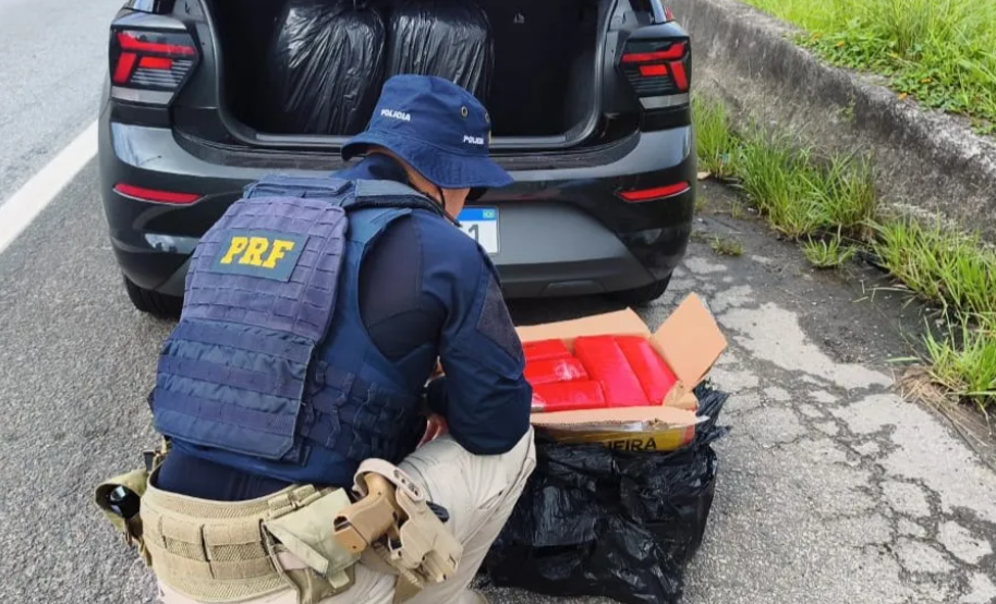 Aprensão de drogas em Itaperma