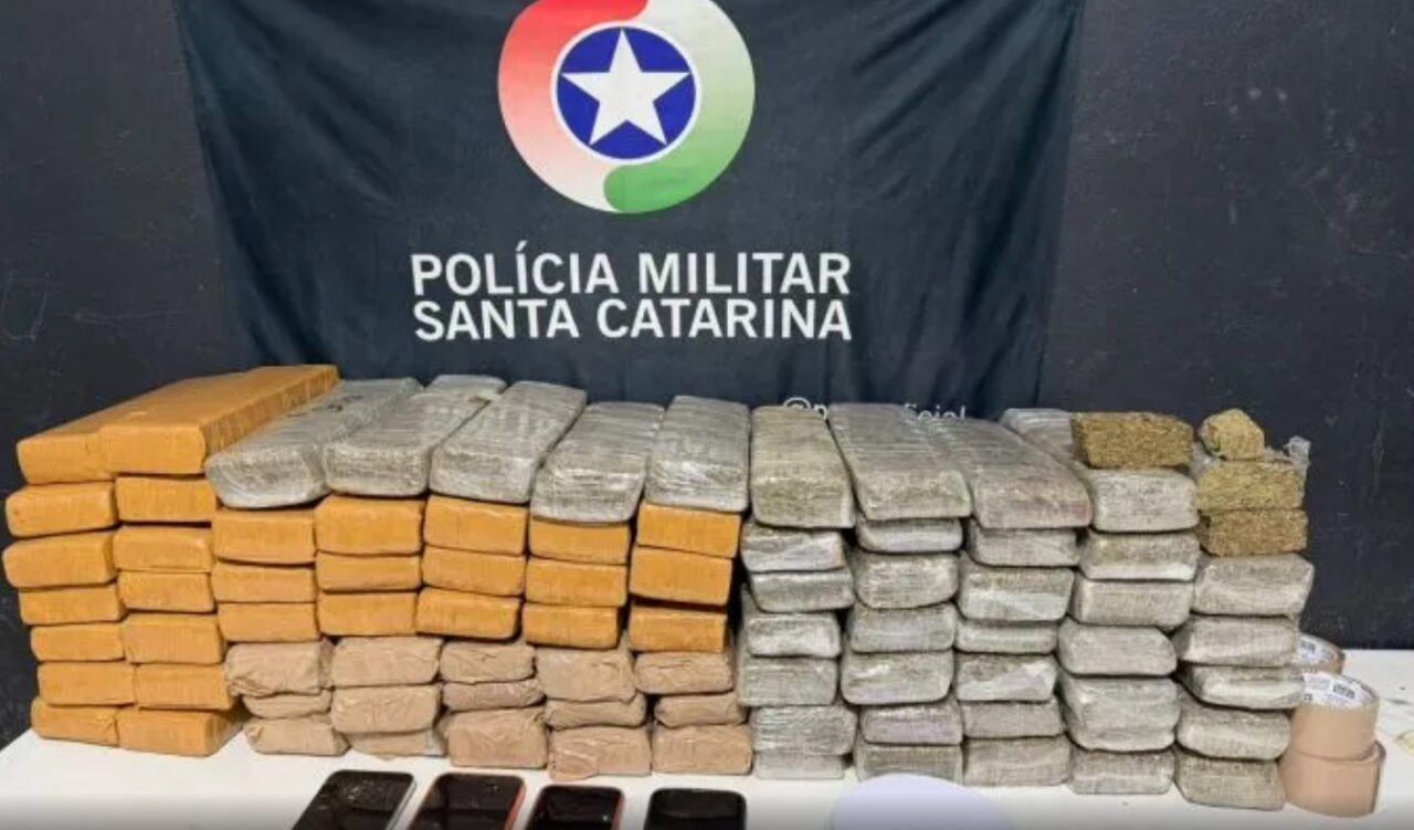quadrilha presa em barra velha maconha